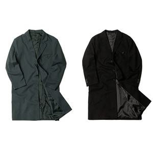 오버핏 남자코트 정장 캐주얼 패션 데일리 싱글 코트