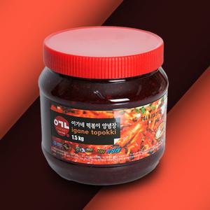 부산 이가네 떡볶이 양념장 오리지널 1.5kg 양념소스
