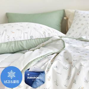 (이불S+베개커버)[파르페by알레르망] 메이 알러지케어 냉감 여름차렵이불세트 S/SS
