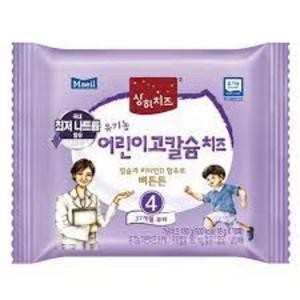 매일유업 유기농 상하치즈 4단계 고칼슘치즈 140매