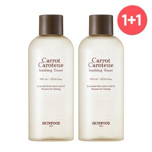 [1+1] 캐롯 카로틴 수딩 토너 300ml 2개