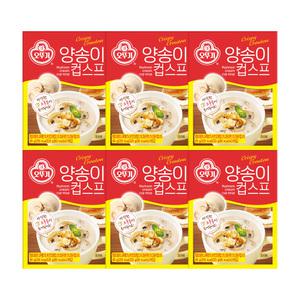 오뚜기 양송이컵스프 3입 60g 6개