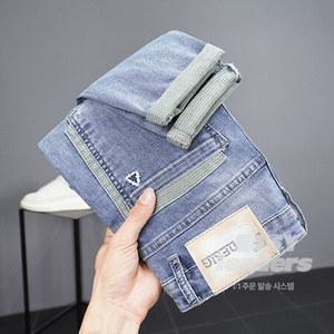 남자 가을 맨 그레이 슬림 남성 스키니 봄 팬츠 데님팬츠 청바지 EO1