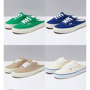 [반스](신세계 사우스시티) VANS 캔버스 Authentic 어센틱 뮬 4종 택1 / VN0A54F72BJ VN0A54F72BK