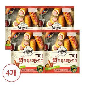 [CJ]고메 빅크리스피 핫도그 520g X 4개
