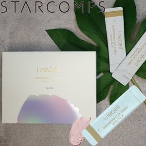 IRECELL 특허균주 버블 워시팩 분홍 클레이 저자극 클렌징 각질 노폐물제거 클렌져