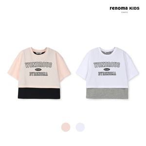 [보리보리/레노마 키즈]여아레이어드티셔츠(R2425T156)