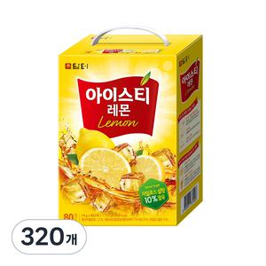 담터 티타임 TEA 아이스티 레몬 14g 80개입 4개