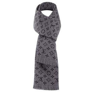 [LOUIS VUITTON][명품] 루이비통 모노그램 클래식 머플러 차콜 그레이 M78526