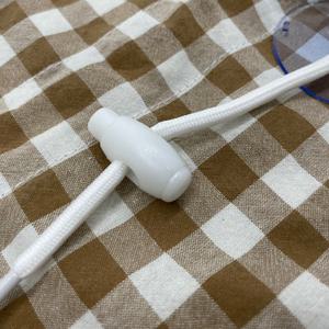 차량용 흡착식 감성 햇빛가리개 커튼 브라운