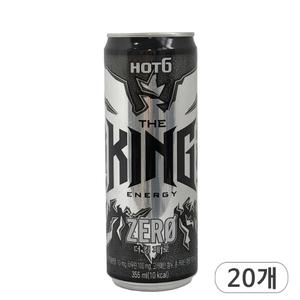 핫식스 더킹 제로 355ml x 20개 에너지드링크 캔음료 탄산음료