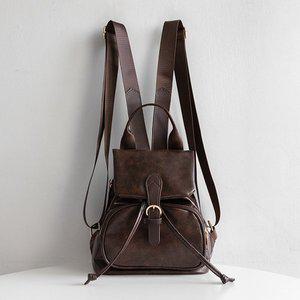 [LAINI]빈티지 글로시 복조리 백팩 ba-60625c