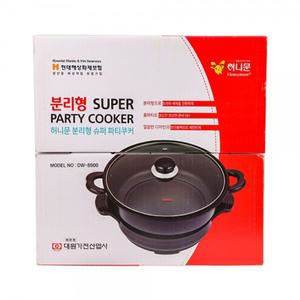 허니문 분리형 대형쿠커 양수전기냄비/다용도쿠커/만능쿠커/멀티전기냄비/멀티쿠거/멀티쿠커/멀티포트