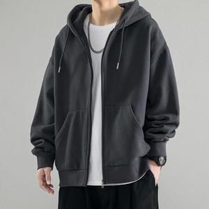 [라일리] Rly 남성 캐주얼 일상 베이직 간절기 후드집업