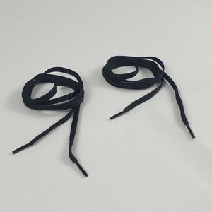 블랙/화이트 우동 커스텀 운동화/컨버스 신발끈 탄탄한 교체용 120Cm
