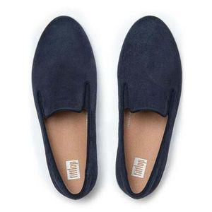 FITFLOP 핏플랍 수퍼스케이트 여성 로퍼 슬립온 미드나잇네이비