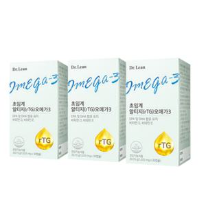 닥터린 초임계 알티지 오메가3 30캡슐x3박스 3개월분/무료배송