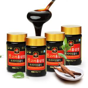 고려6년근 홍삼정 프리미엄 골드 홍삼진액 진세노사이드 60mg/15g
