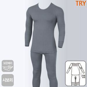 트라이 뉴심플 보온 덧댐 남상하세트 내복 남성 내의