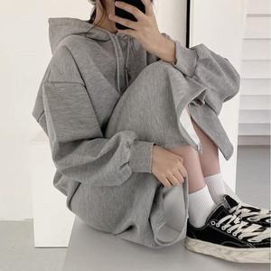 [하프클럽/셀러허브_여성트랜드패션]ONM 안감 데일리 루즈핏 겨울 기모 후드 롱원피스 여성