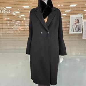 꼼빠니아 HC08 핸드메이드  더블 코트 핸드메이드  더블 코트  CAEW0-WCH900B