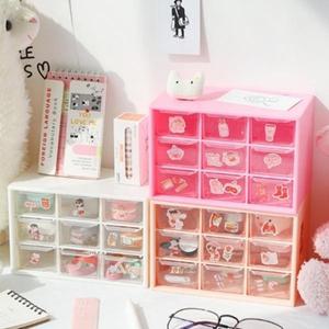 수납정리함 미니수납장 소품수납함 미니서랍 9단