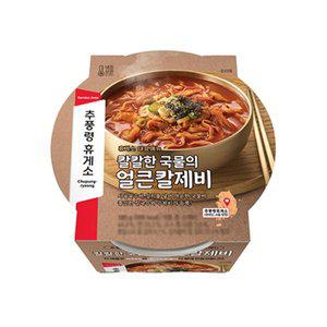 [기타]추풍령휴게소 칼칼한 국물의 얼큰칼제비 즉석간편조리 180g x 3개