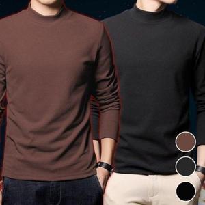 [라일리] Rly 터틀넥 긴팔 데일리 목폴라 티셔츠 보온 목티 겨울 이
