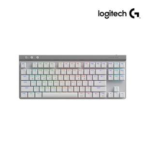 로지텍 G515 LIGHTSPEED TKL (정품) (화이트) 무선 블루투스 기계식 게이밍 키보드 (리니어/적축)