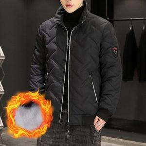 [BZJL8JII_4C]남성 스타일 하이넥 겨울 데일리 항공