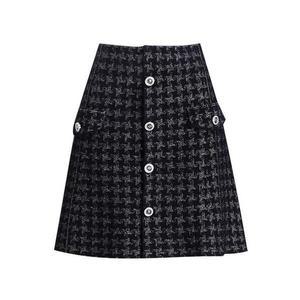 여자 정장 스커트 미니 A라인 가을룩 모직 원픽4