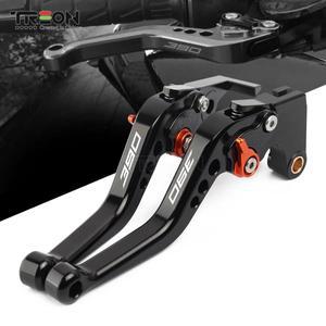 2021  CNC 알루미늄 짧은 조정 가능한 브레이크 클러치 레버, KTM DUKE 390 duke390 2019 2020 2021 오토바