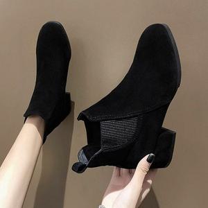 [오노마] ONM 여성 기본안감/기모안감 2type 앵클 첼시부츠 숏부츠
