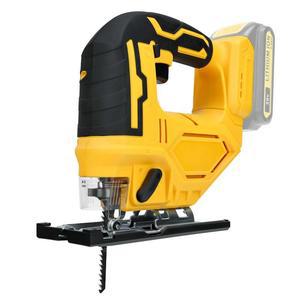 기 휴대용 무선 전기 직소 20V 배터리용 절단 목공 전동 공구 없음 80mm 2700RPM 0-45