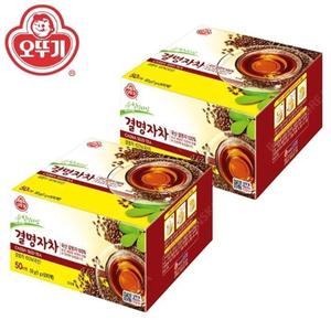 오뚜기 결명자차 50T X 2개 티백 보리차 일회용
