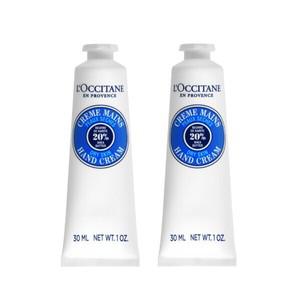 록시땅 시어버터 드라이 스킨 핸드 크림 30g x 2개