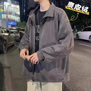 항공 점퍼 잠바 자켓 재킷 야구 봄 가을 작업복 뚱뚱한 남자 빅사이즈 300파운드 스웨이드 유니폼 유행