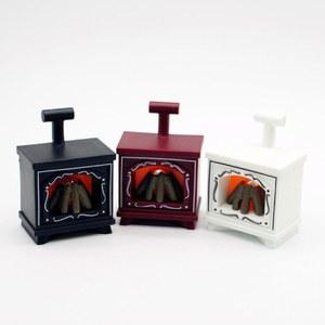 DIY 미니 LED 빛나는 벽난로 모델 겨울 크리스마스 할로윈 선물 조명 액세서리