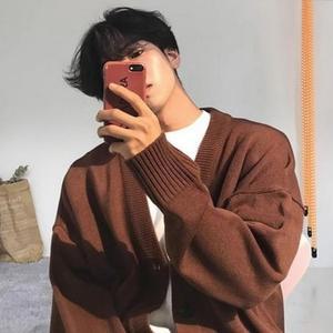봄코트 봄자켓 가디건 꽈베기니트 간절기 남성 (3ezUl)