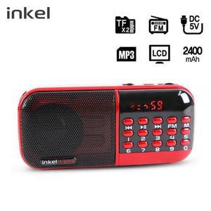 [IXHG7K74_4B]휴대용 효라디오 MP3 스피커 (IKWR10) (레드)