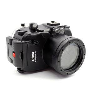 카메라 가방 방수 수중 하우징 다이빙 하드 케이스 소니 A5100 16-50mm 렌즈 67mm 레드 필터 40M 130FT