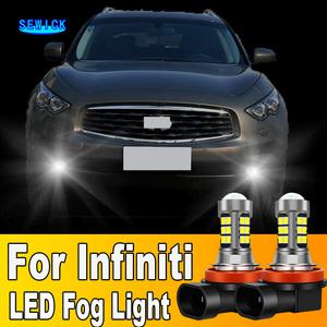 LED 안개등 전구 9006 HB4 램프 인피니티 FX35 FX45 G35 2003 2004 2005 2008 2009 2 개