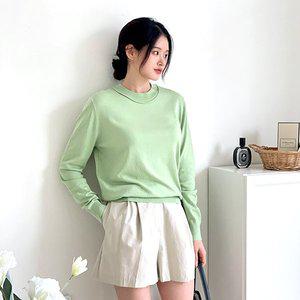 [르포엠][최초가 89,000원][르포엠]릴리안 데일리 라운드 니트 3종세트