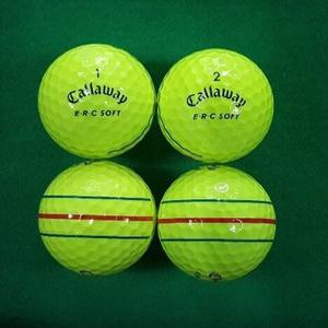 중고 캘러웨이 [ERC Soft-Triple Track][Yellow] (+급) 25알 SET.