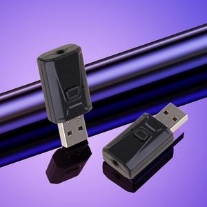 블루투스 호환 5.0 송신기 수신기 USB 무선 3.5mm 오디오 어댑터 PC Hi Fi 홈용 Aux 동글