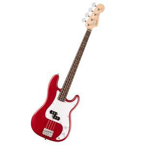 Fender Squier 데뷔 시리즈 정밀 베이스 기타 초보자 무료 레슨 포함 매트 마감의 다코타 레드 525127