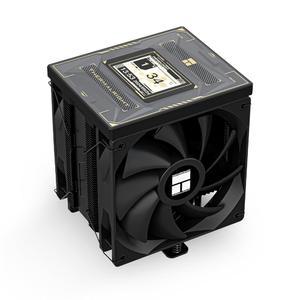 Thermalright Burst Assassin 120 비전 블랙 CPU 에어 쿨러 1500RPM 속도의 데스크탑 320x240 해상도 파워
