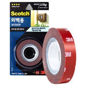 외벽용 Scotch 강력 회색 폼양면테이프 3M OD115