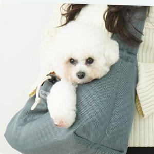 끌레메쉬 강아지 외출이동가방 시원한메쉬형태 슬링백