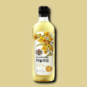 [기타] 백설 카놀라유 식용유 바삭한 튀김 부침 900ml